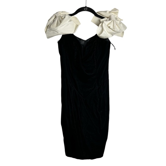 blue dress for baby girl Small 80s 90s Jessica McClintock Black & White Evening Gown Size 5-6 –  Flying Apple Vintage
